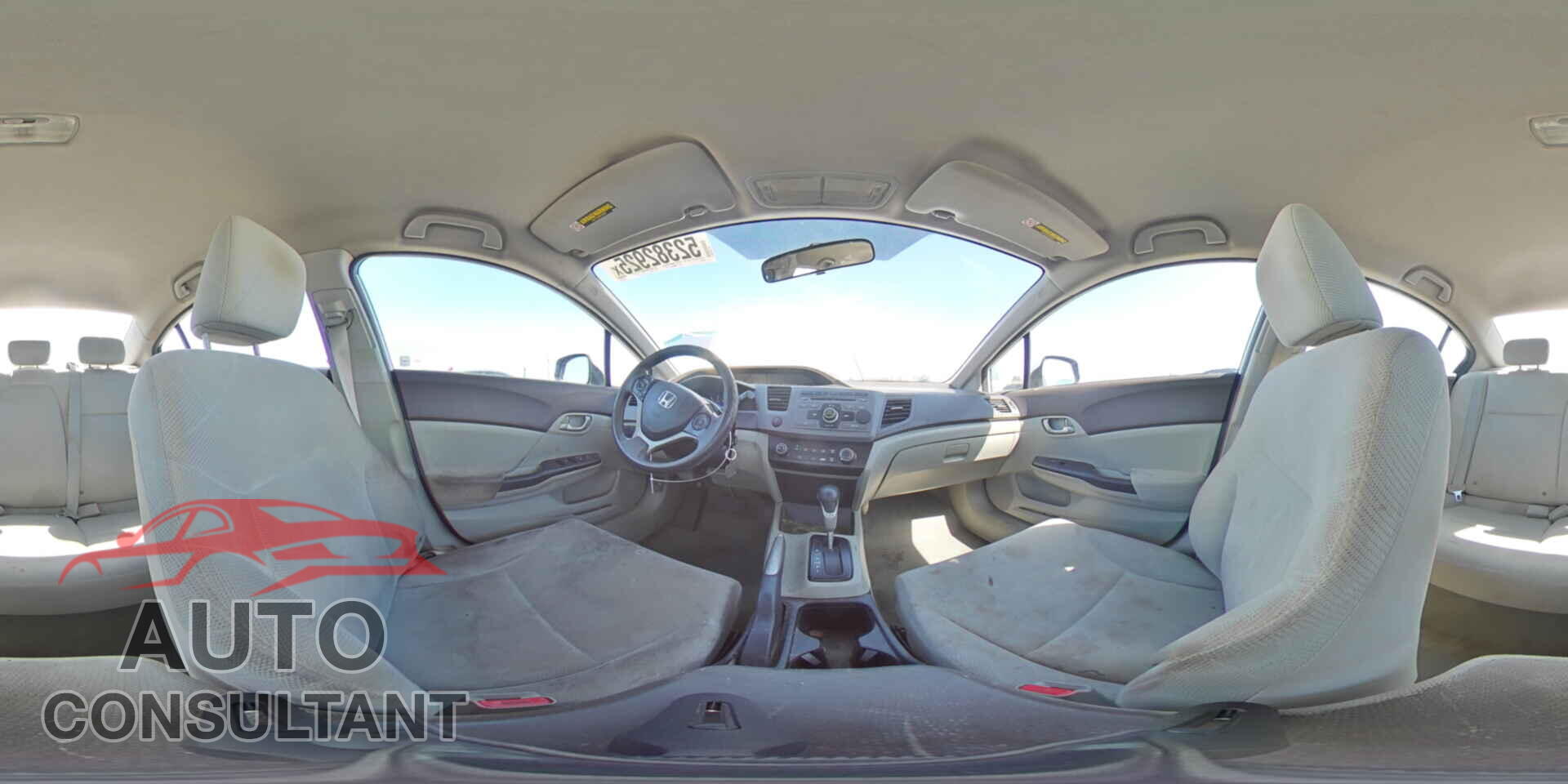 HONDA CIVIC 2012 - 19XFB2F56CE391105