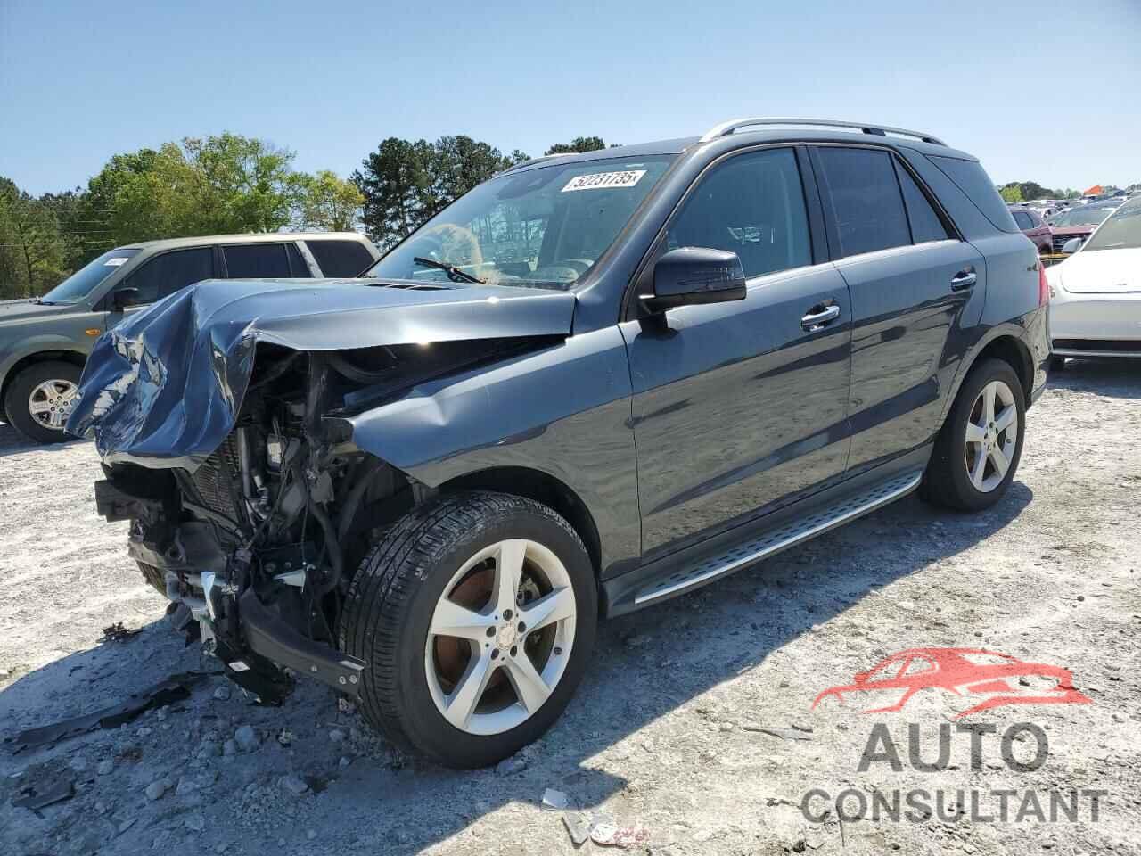 MERCEDES-BENZ GLE-CLASS 2016 - 4JGDA5JB3GA650131