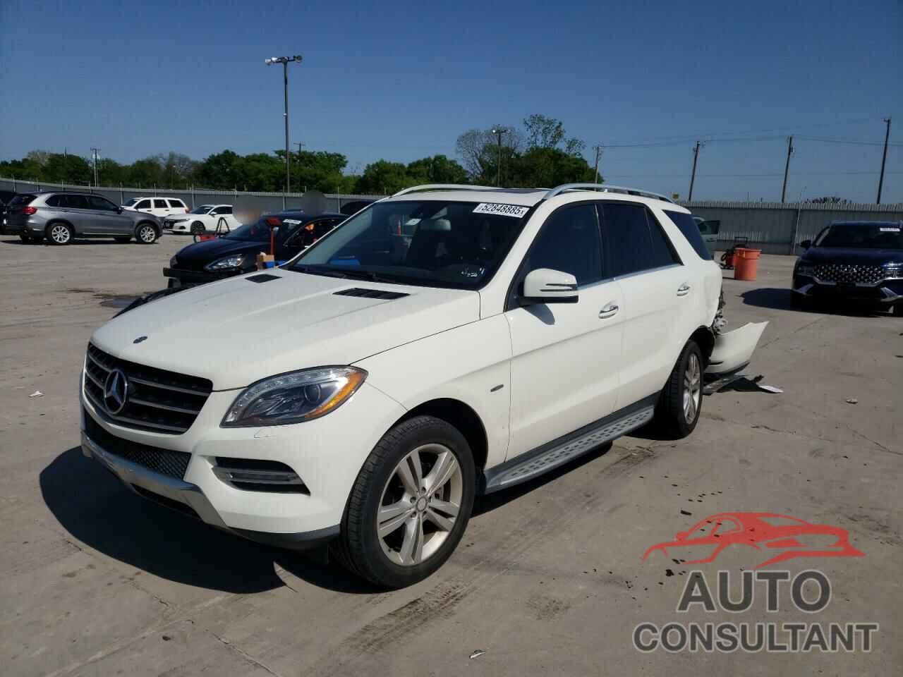MERCEDES-BENZ M-CLASS 2012 - 4JGDA2EBXCA054095