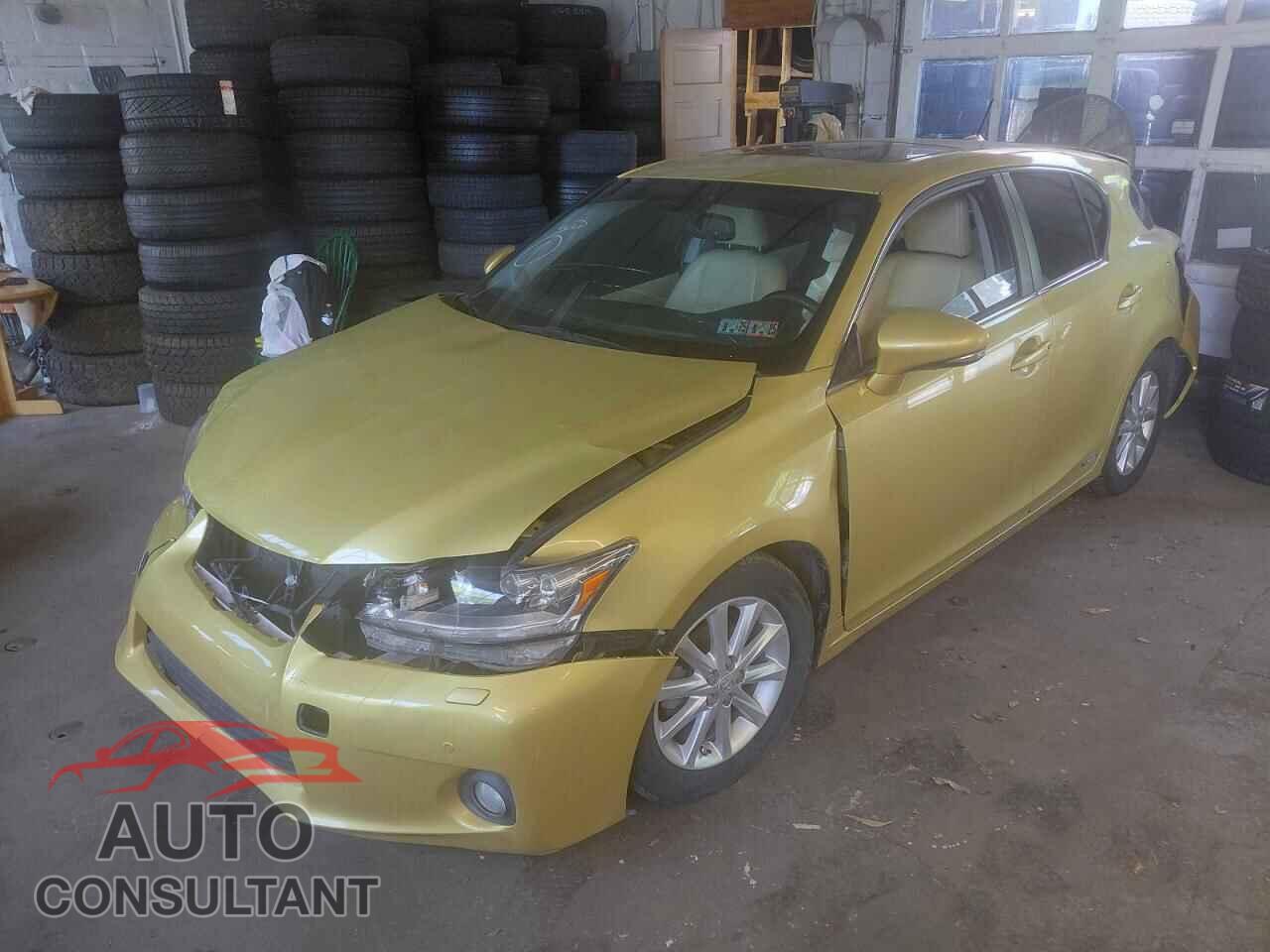 LEXUS CT 200 2013 - JTHKD5BH8D2126077