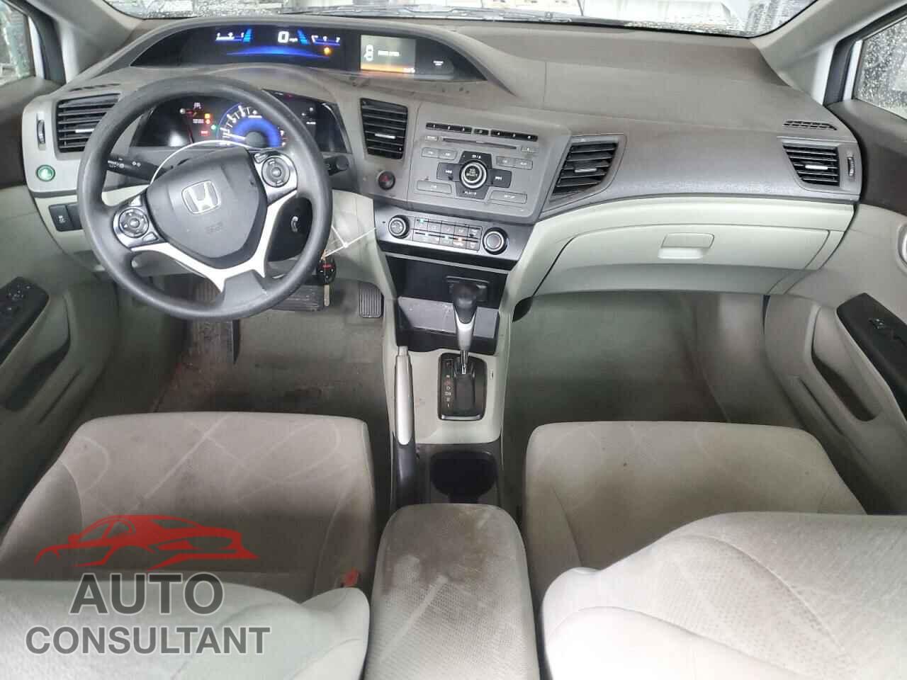 HONDA CIVIC 2012 - 2HGFB2F59CH612685