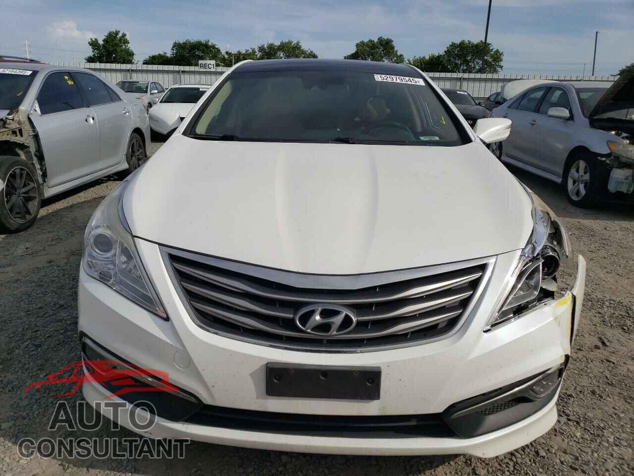 HYUNDAI AZERA 2015 - KMHFH4JG1FA453595
