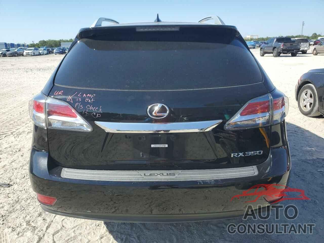 LEXUS RX350 2015 - 2T2ZK1BA8FC158738