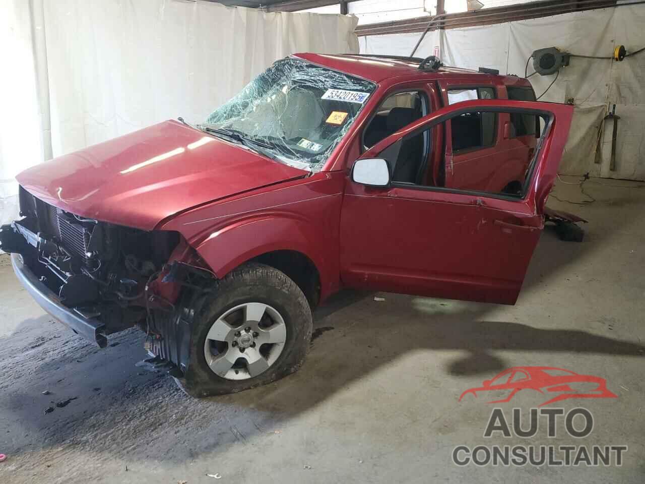 NISSAN PATHFINDER 2009 - 5N1AR18B69C605766