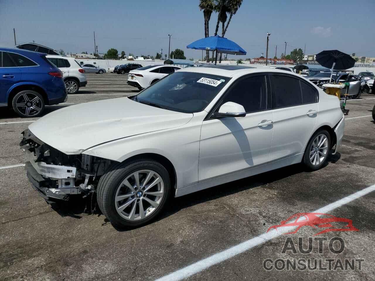 BMW 3 SERIES 2018 - WBA8E1G59JNU89480