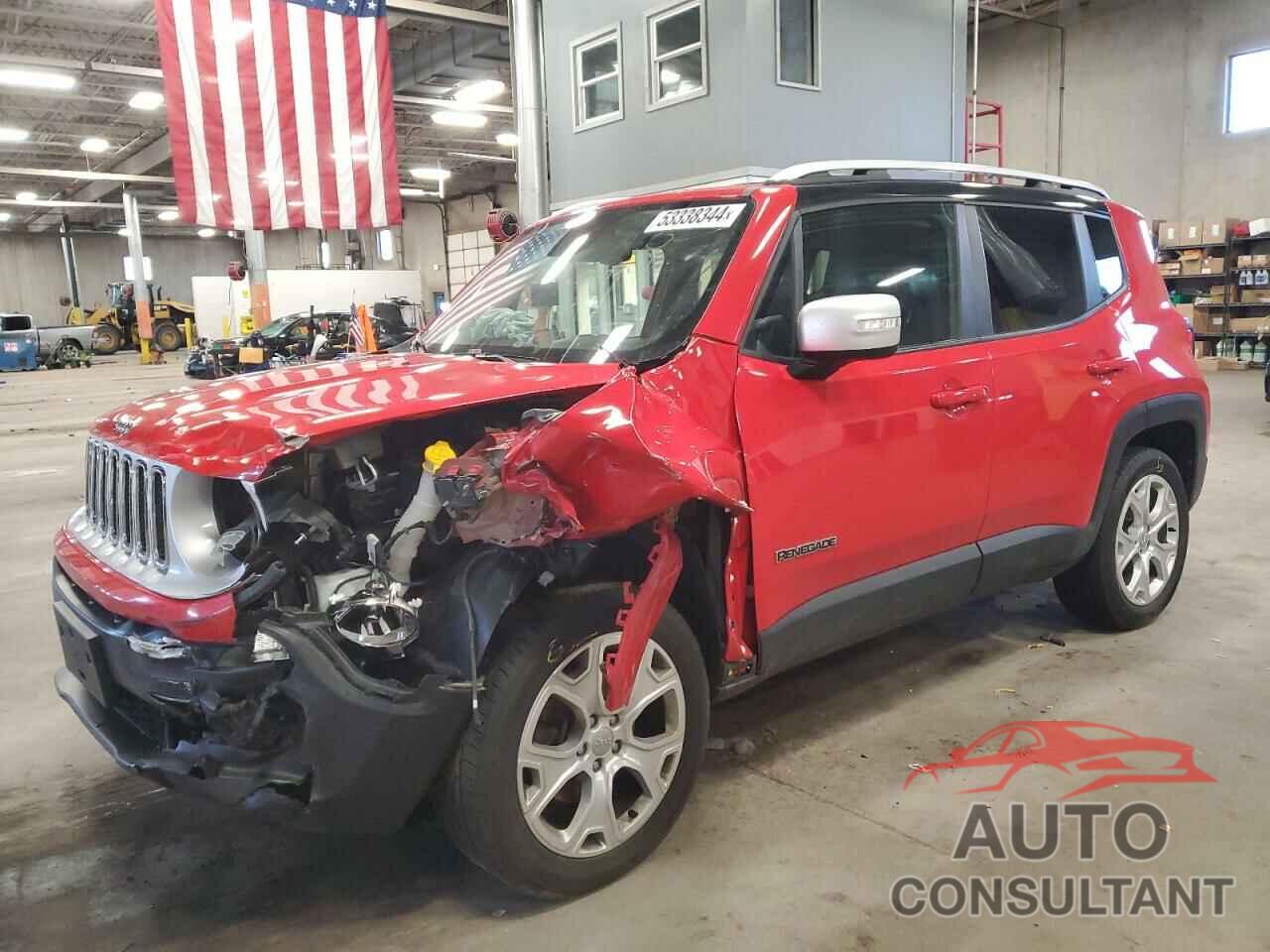 JEEP RENEGADE 2016 - ZACCJBDT8GPD03543