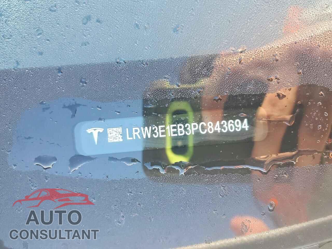 TESLA MODEL 3 2023 - LRW3E1EB3PC843694
