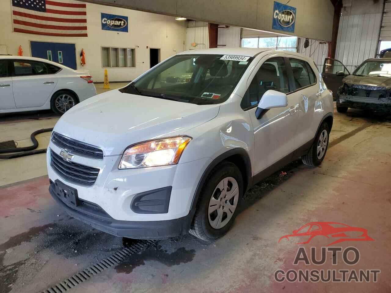 CHEVROLET TRAX 2016 - KL7CJKSB9GB751842