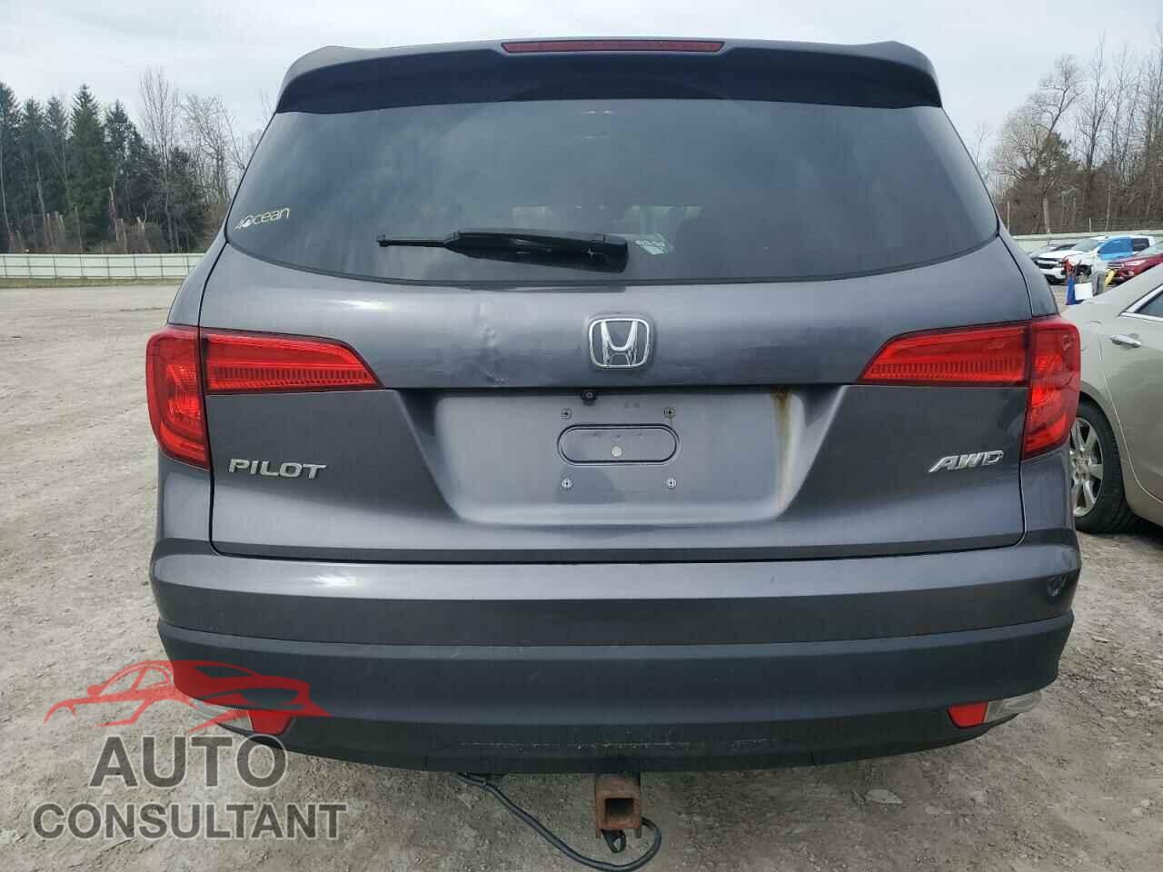 HONDA PILOT 2017 - 5FNYF6H60HB100416
