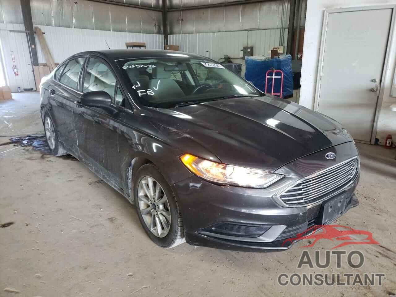 FORD FUSION 2017 - 3FA6P0G76HR157333