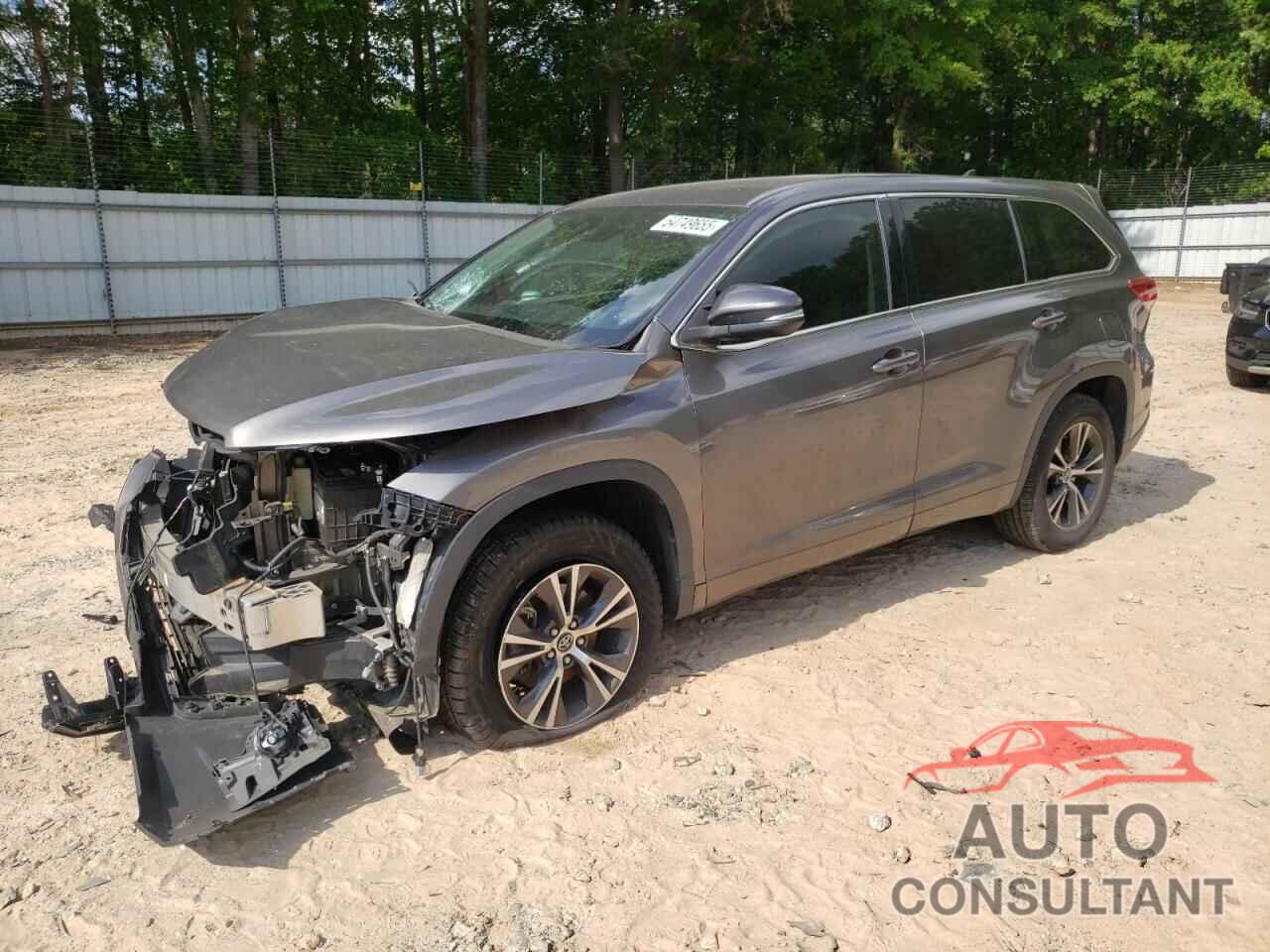 TOYOTA HIGHLANDER 2018 - 5TDZZRFHXJS237799