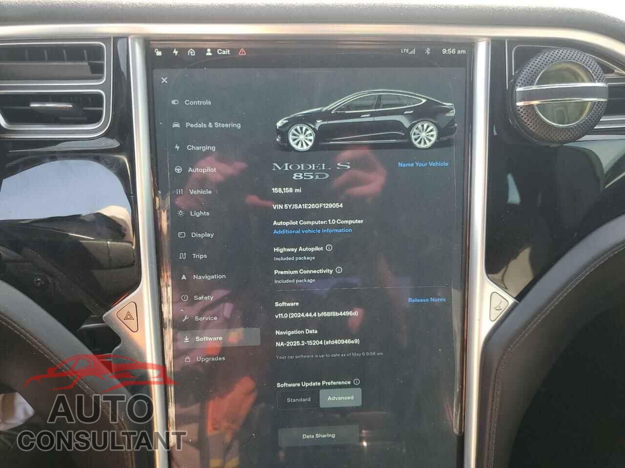 TESLA MODEL S 2016 - 5YJSA1E26GF129054