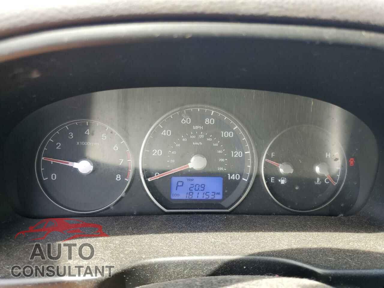 HYUNDAI SANTA FE 2010 - 5NMSG3AB7AH381272