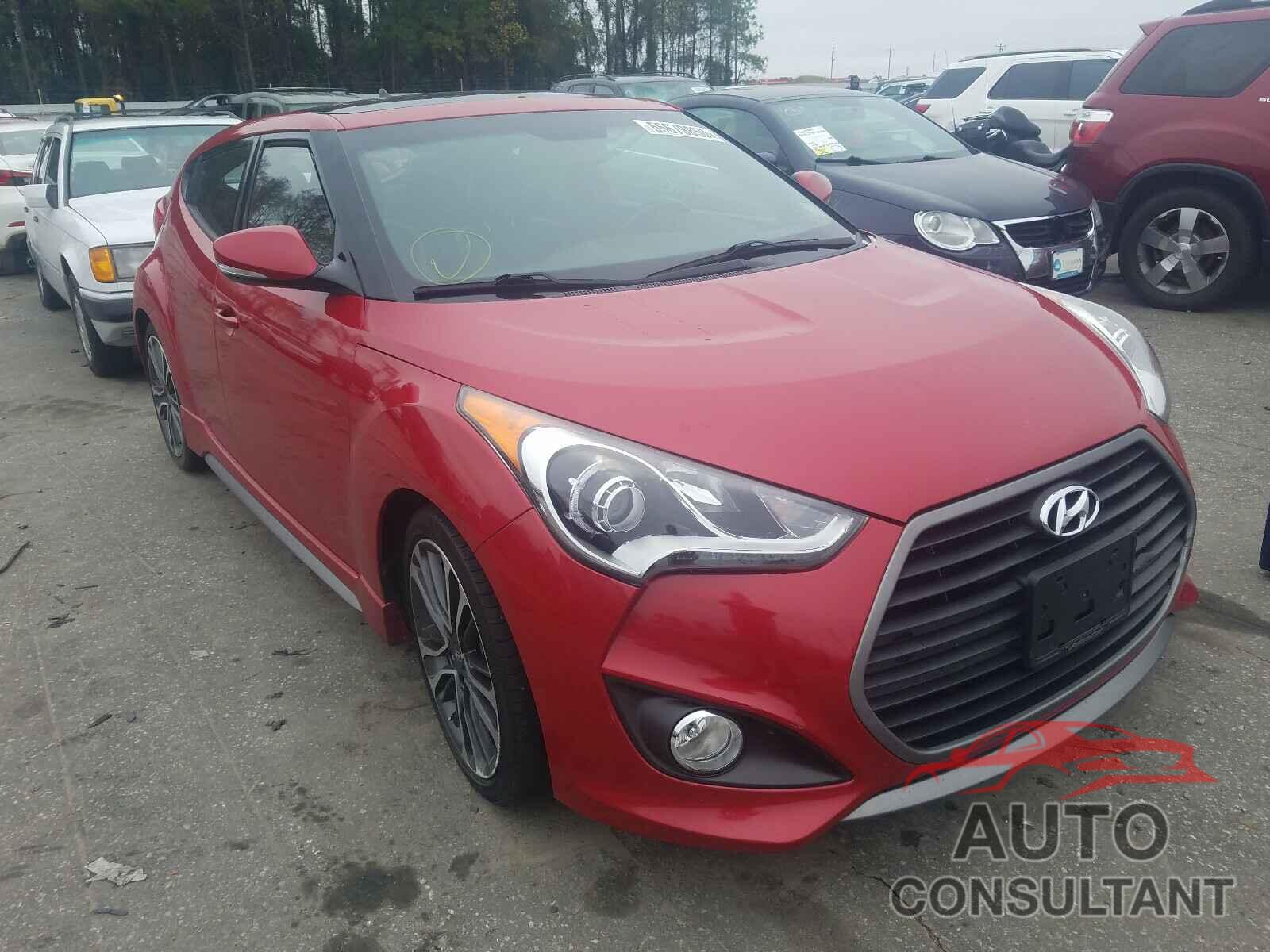 HYUNDAI VELOSTER 2016 - KMHTC6AE5GU274357