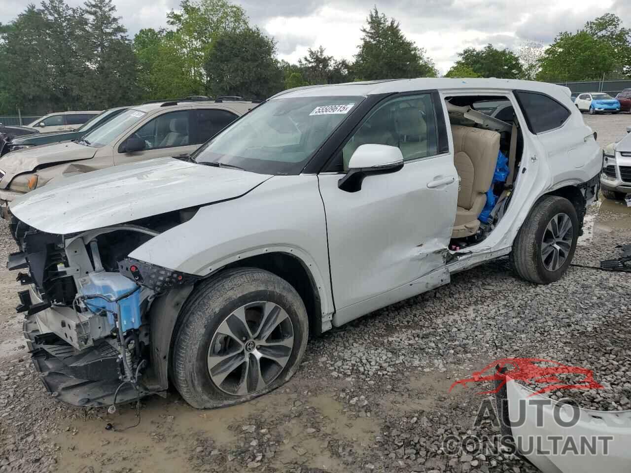 TOYOTA HIGHLANDER 2022 - 5TDGZRBH2NS256124