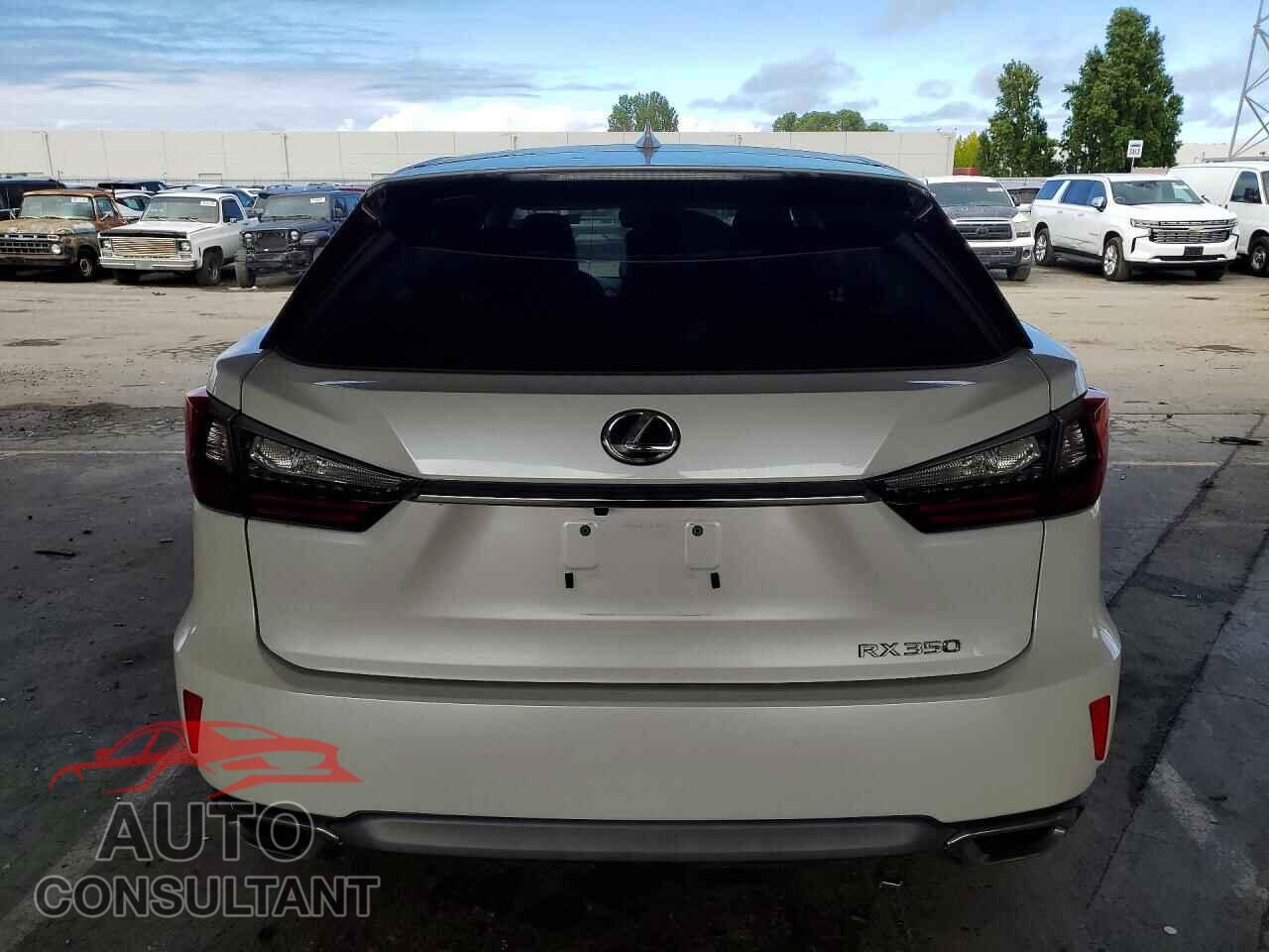 LEXUS RX350 2017 - 2T2BZMCAXHC113042