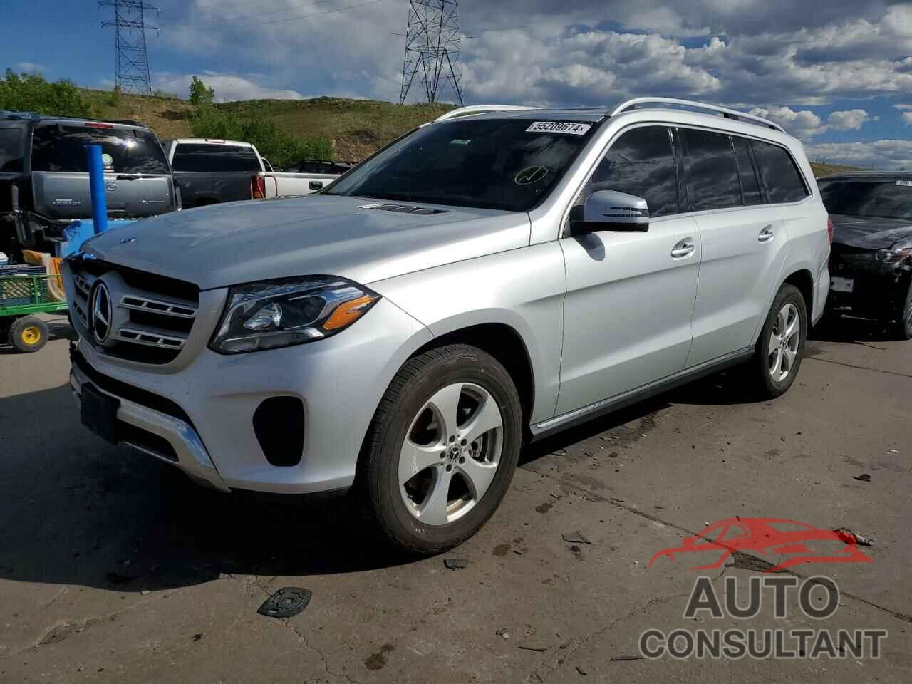 MERCEDES-BENZ GLS-CLASS 2018 - 4JGDF6EE5JB129974