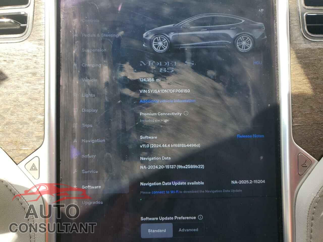 TESLA MODEL S 2013 - 5YJSA1DN7DFP06150