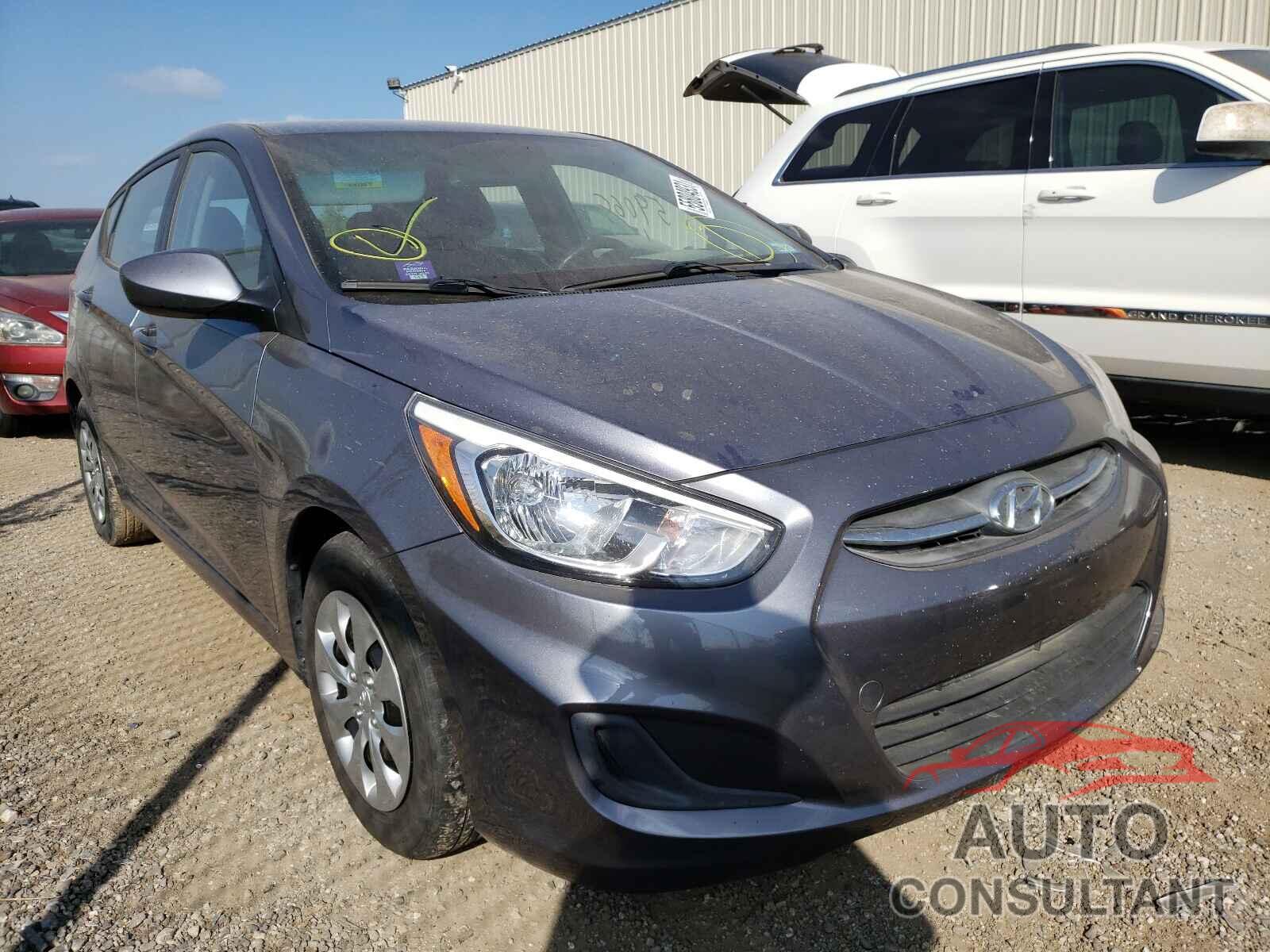 HYUNDAI ACCENT 2017 - KMHCT5AE1HU337742