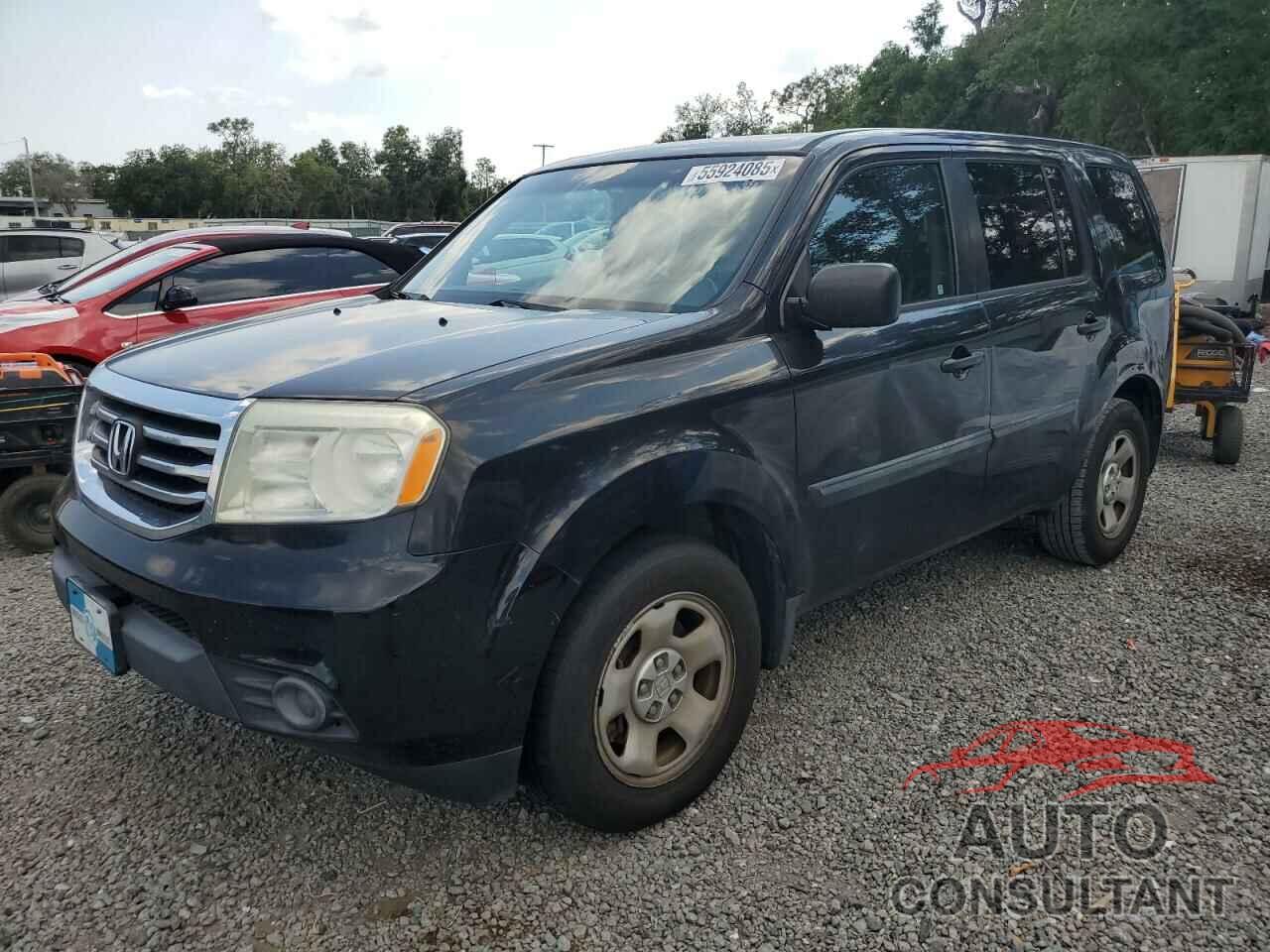 HONDA PILOT 2013 - 5FNYF4H25DB047451