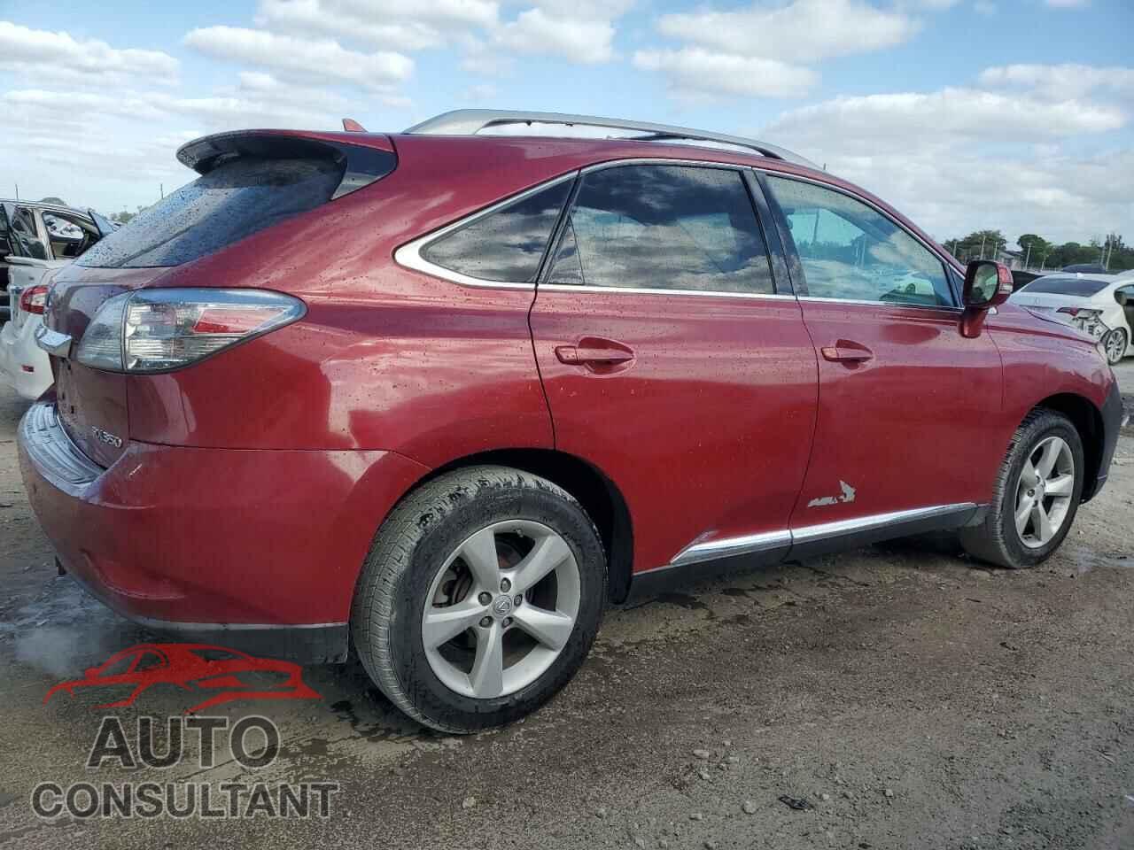 LEXUS RX350 2011 - 2T2BK1BA9BC108121