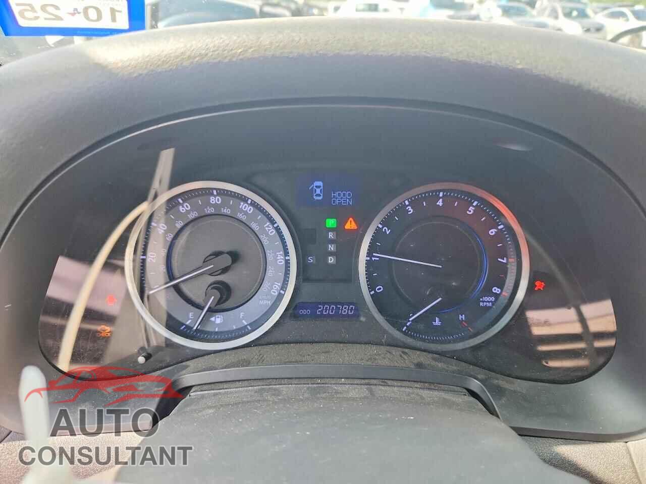 LEXUS IS 2013 - JTHBF5C29D5187814