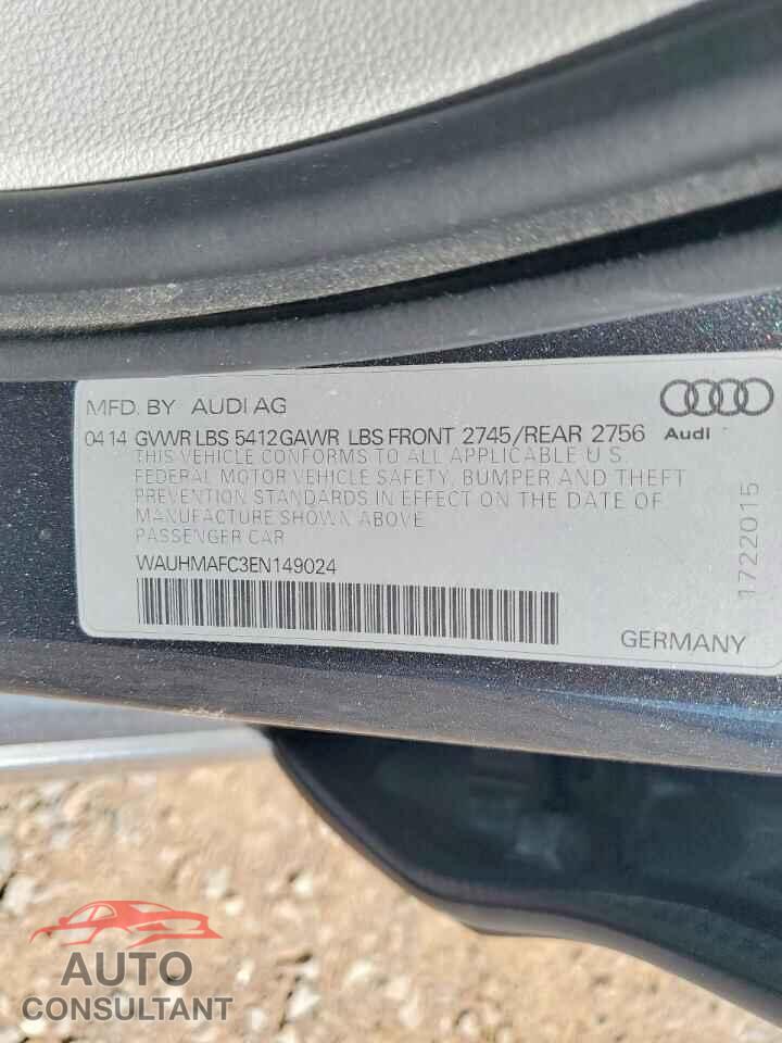AUDI A6 2014 - WAUHMAFC3EN149024