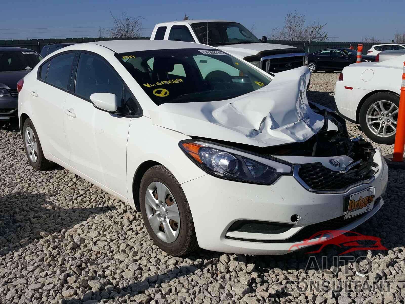 KIA FORTE 2016 - KNAFK4A64G5615689