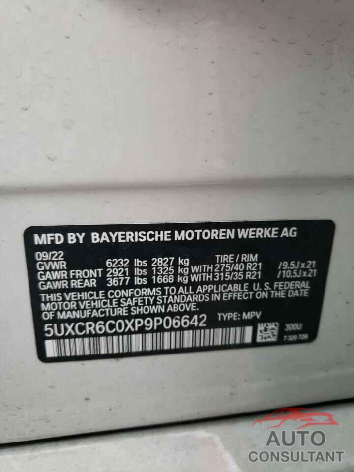 BMW X5 2023 - 5UXCR6C0XP9P06642