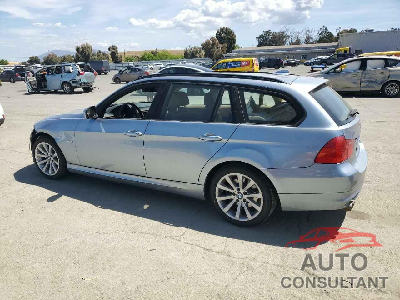 BMW 3 SERIES 2012 - WBAUT9C55CA192273