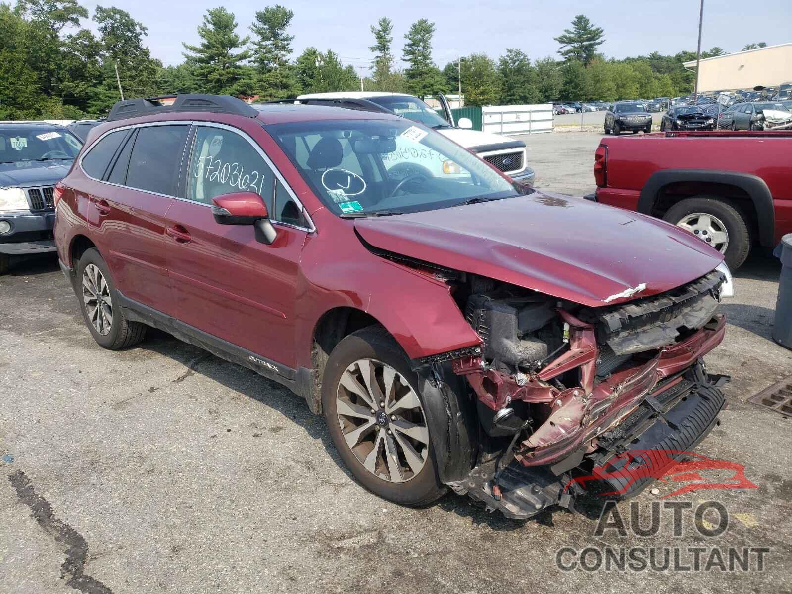 SUBARU OUTBACK 2016 - 4S4BSANC8G3300286