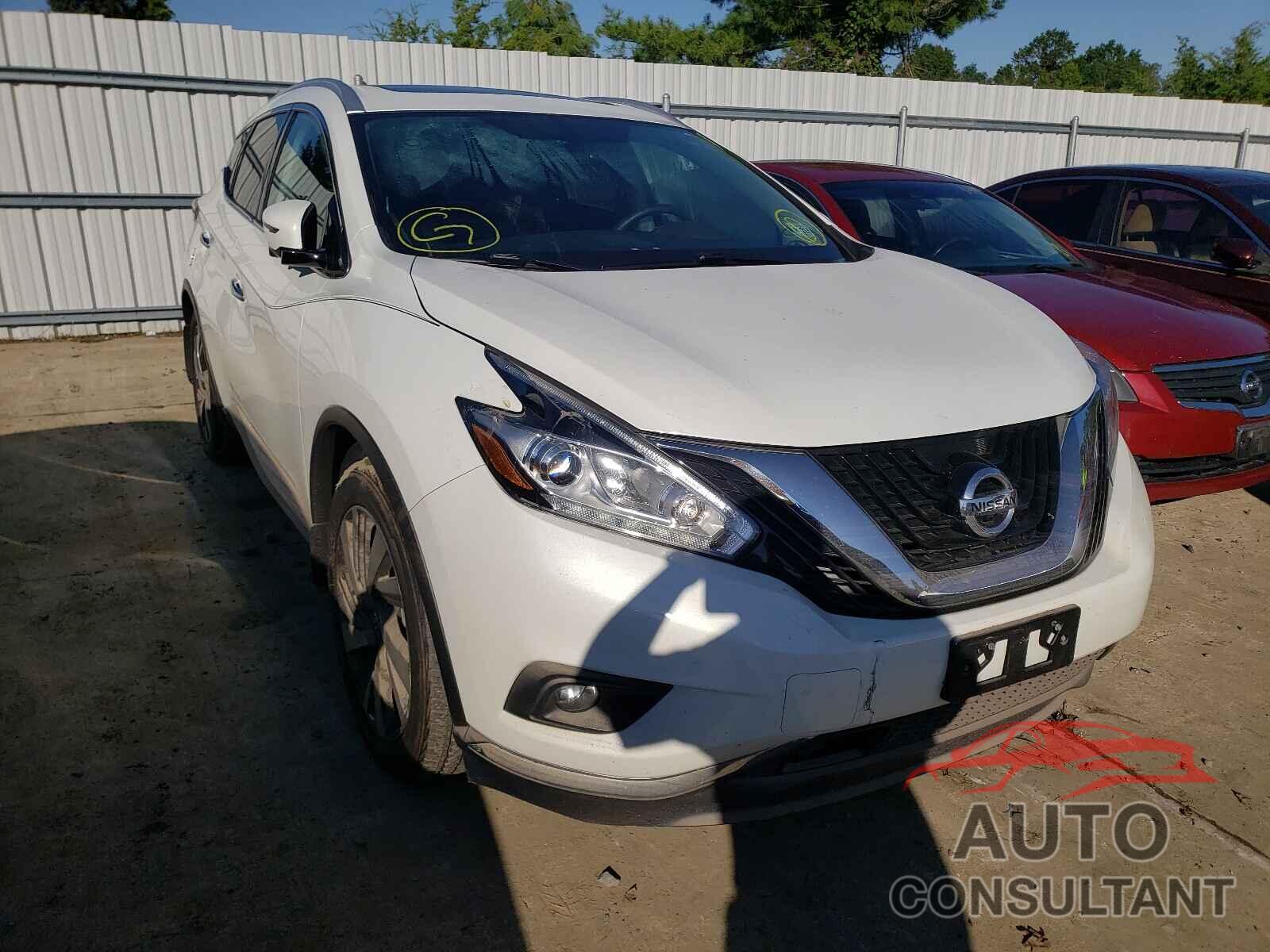 NISSAN MURANO 2016 - 5N1AZ2MH5GN130824