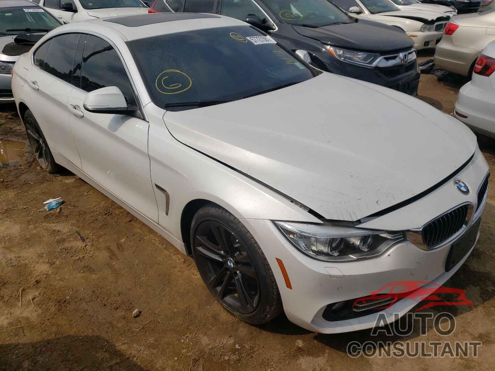 BMW 4 SERIES 2017 - WBA4F9C59HG792211