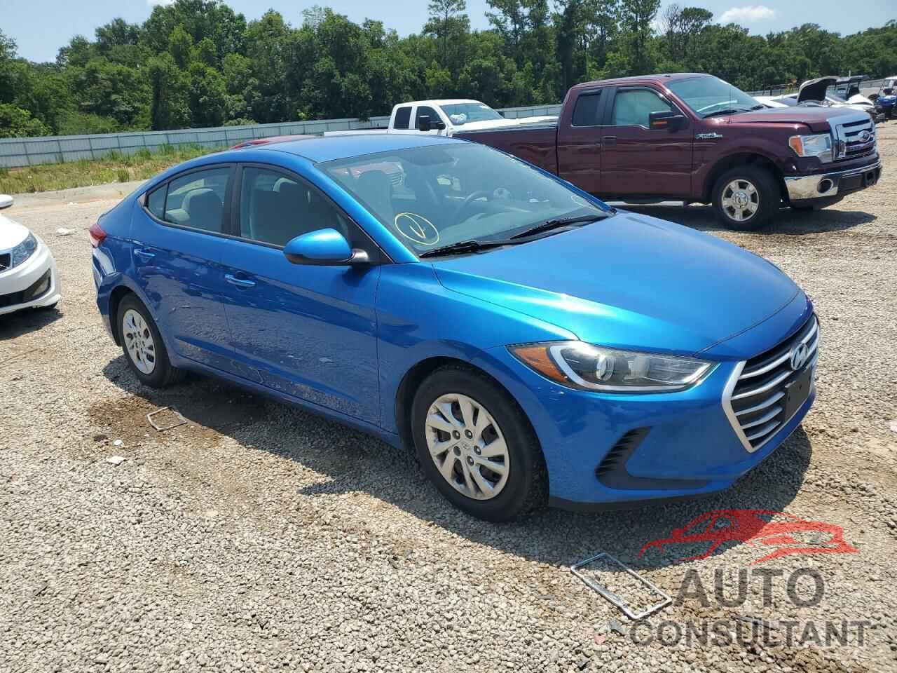 HYUNDAI ELANTRA 2017 - 5NPD74LF6HH139889