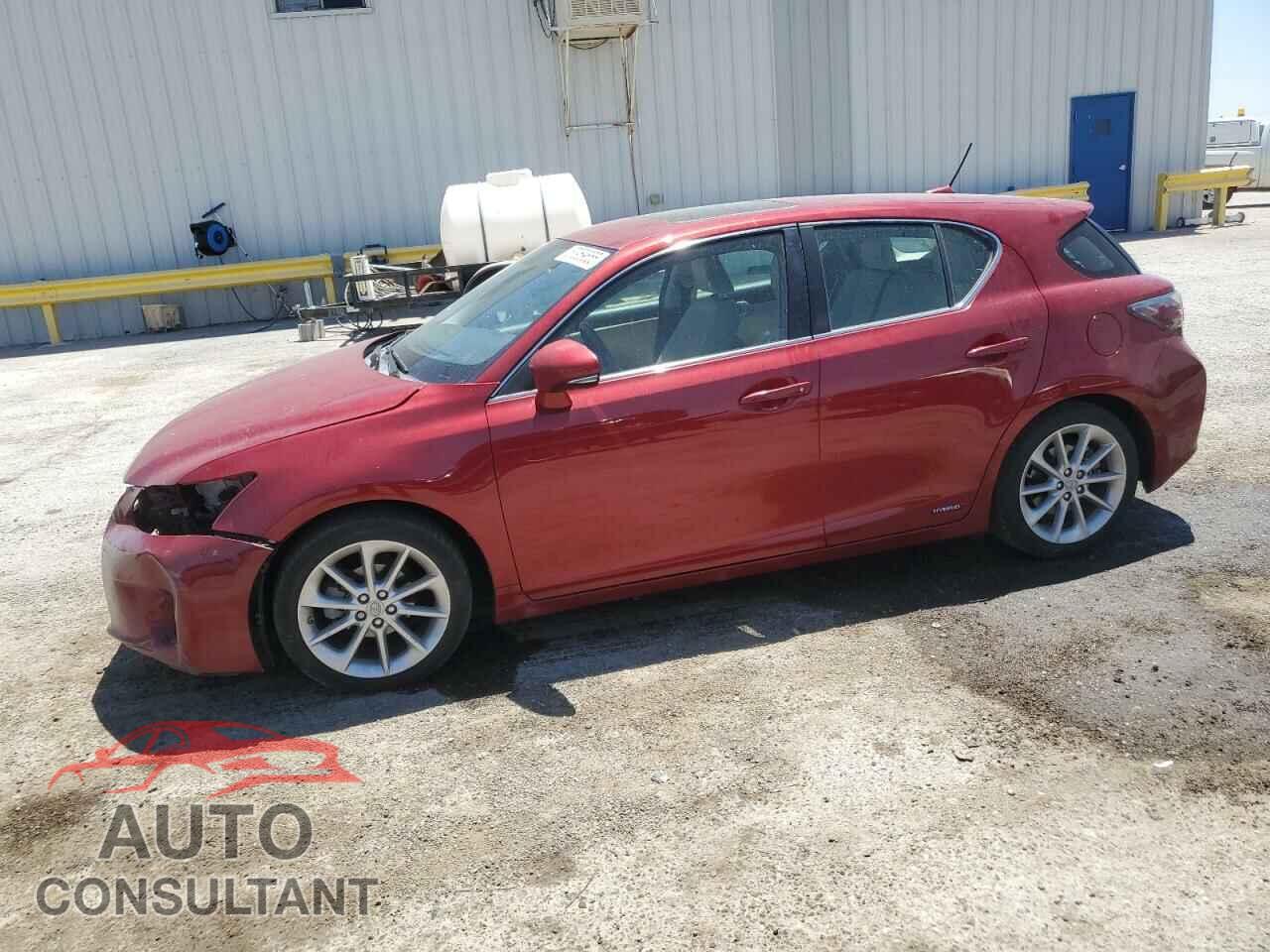 LEXUS CT 200 2011 - JTHKD5BH0B2006464