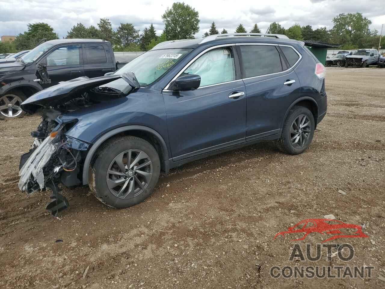NISSAN ROGUE 2016 - KNMAT2MV0GP709140
