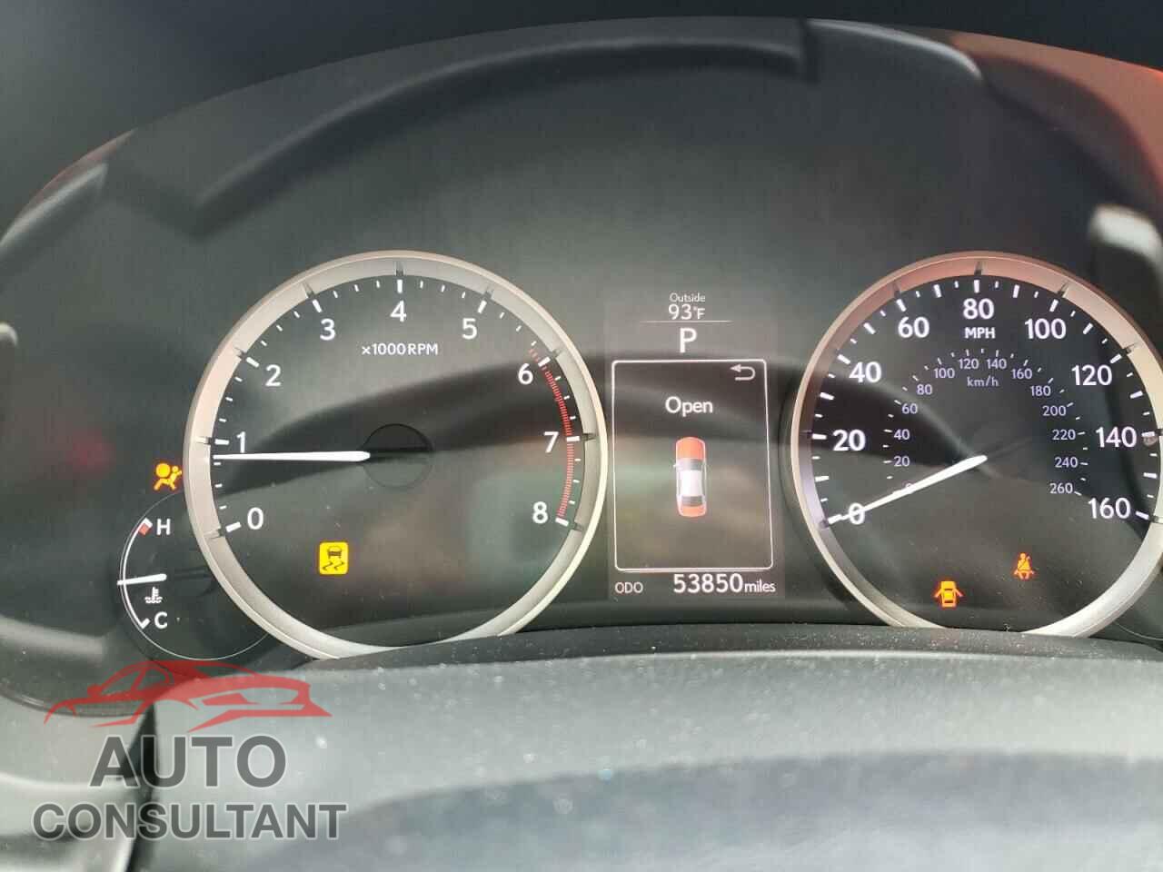 LEXUS IS 2016 - JTHBA1D2XG5017357