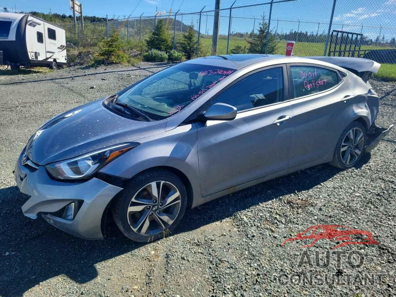 HYUNDAI ELANTRA 2016 - KMHDH4AH2GU483866