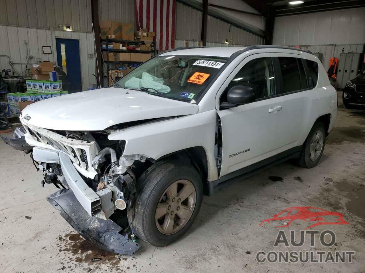 JEEP COMPASS 2017 - 1C4NJCBA9HD137629