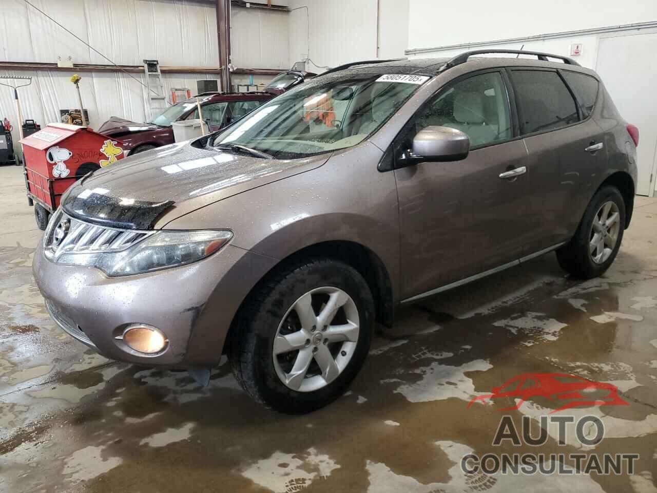 NISSAN MURANO 2009 - JN8AZ18WX9W212315