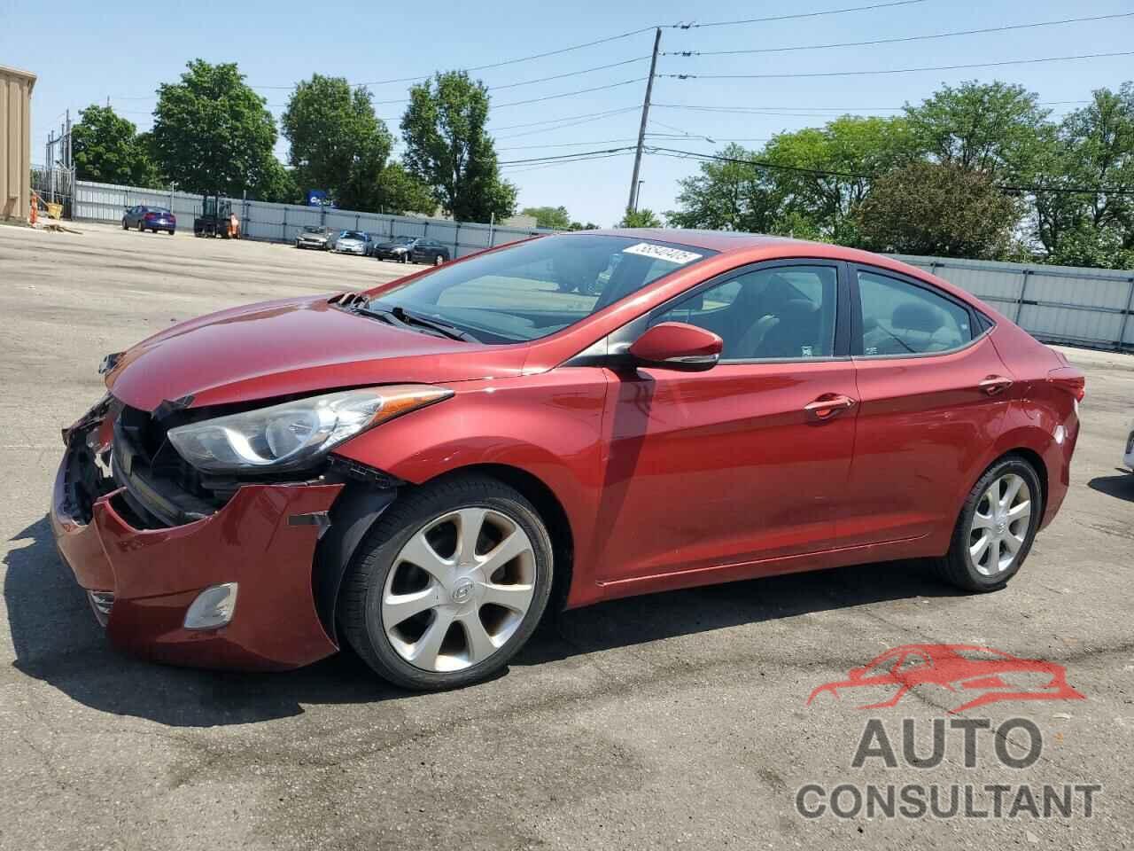 HYUNDAI ELANTRA 2011 - KMHDH4AE6BU148222