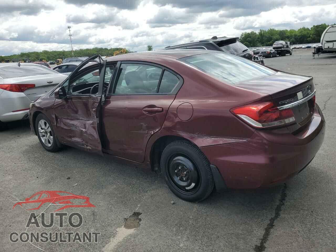 HONDA CIVIC 2013 - 19XFB2F86DE266312