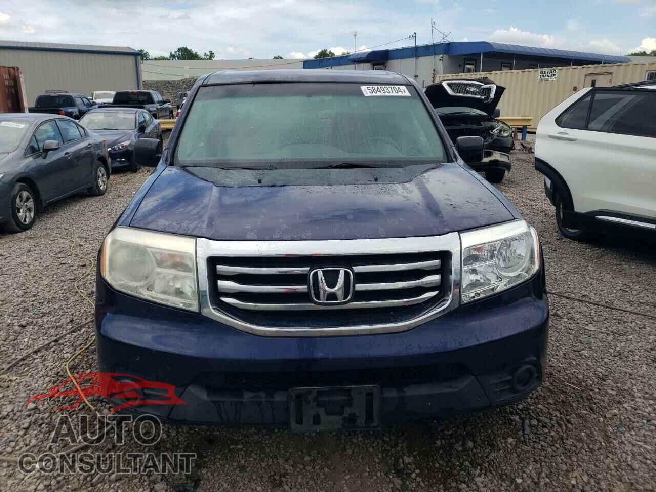 HONDA PILOT 2015 - 5FNYF3H21FB007459