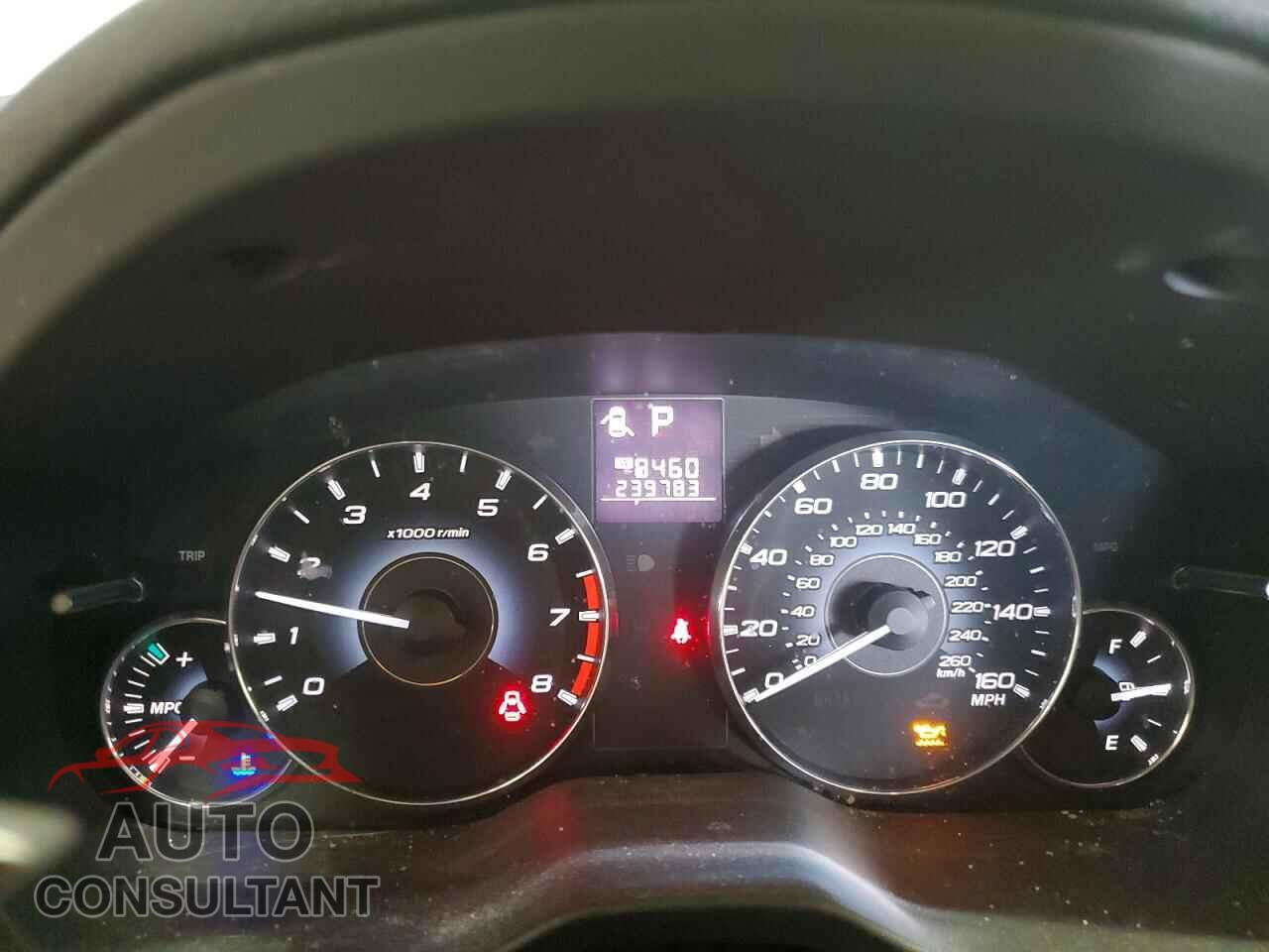SUBARU OUTBACK 2011 - 4S4BRDKC2B2381298