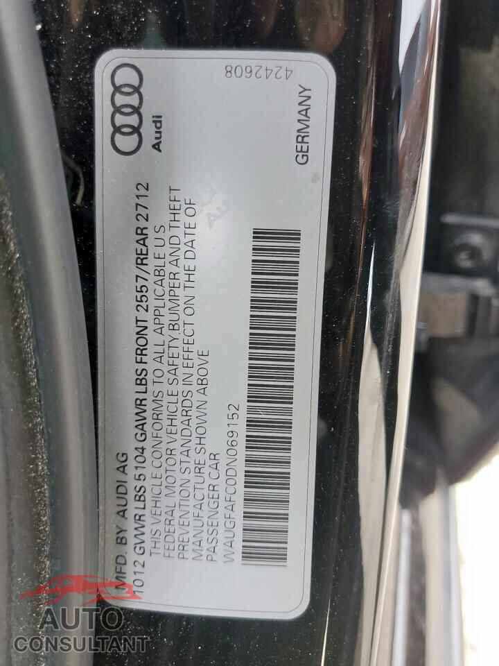 AUDI A6 2013 - WAUGFAFC0DN069152