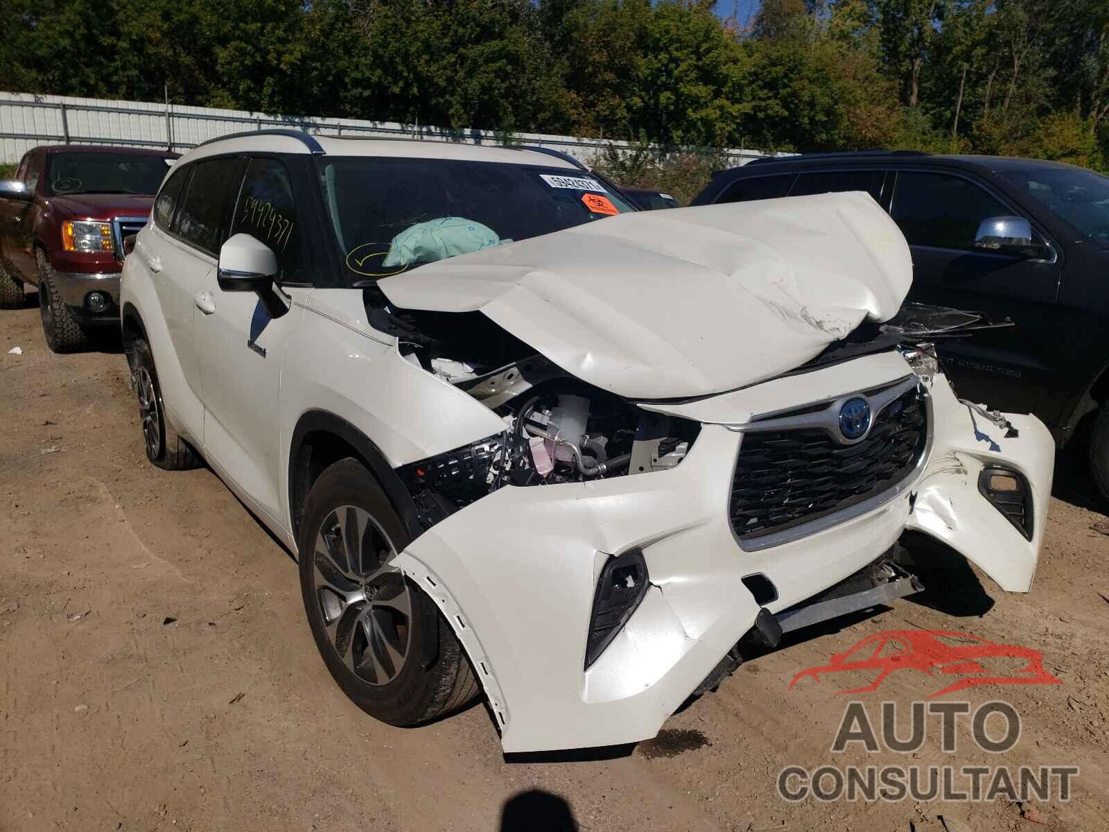 TOYOTA HIGHLANDER 2020 - 5TDGARAH5LS502069