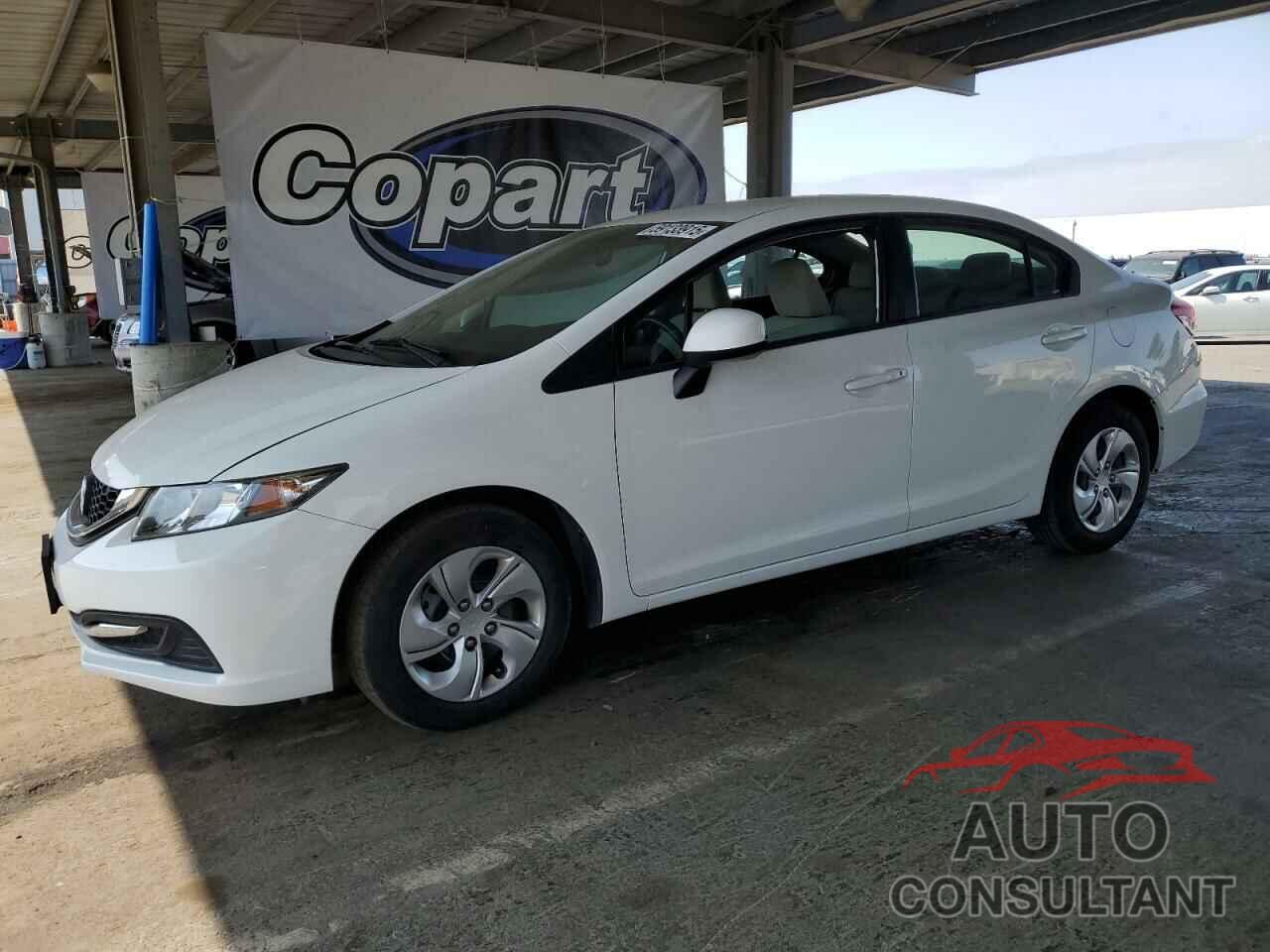 HONDA CIVIC 2013 - 19XFB2F59DE277598