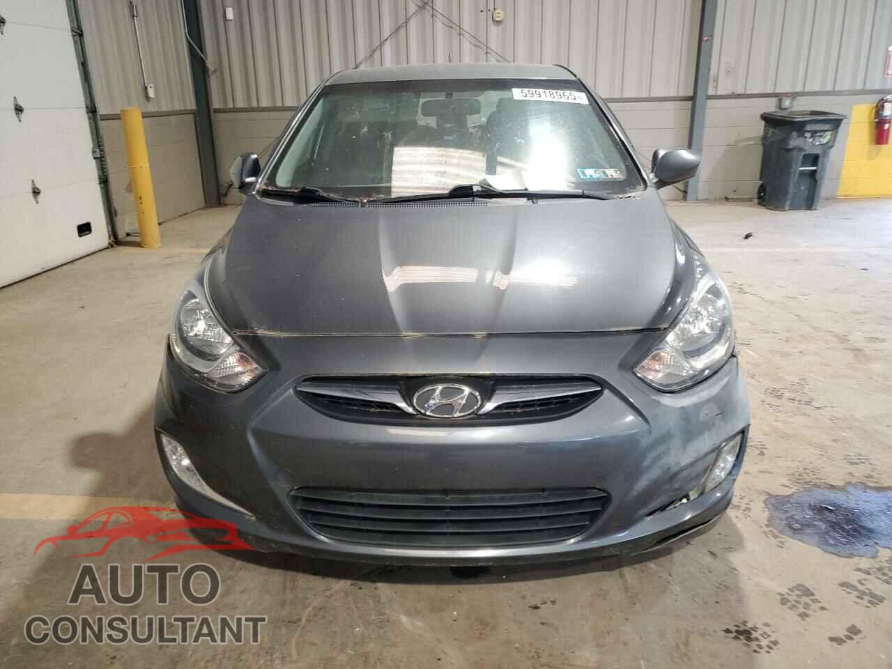 HYUNDAI ACCENT 2012 - KMHCU4AE9CU186858