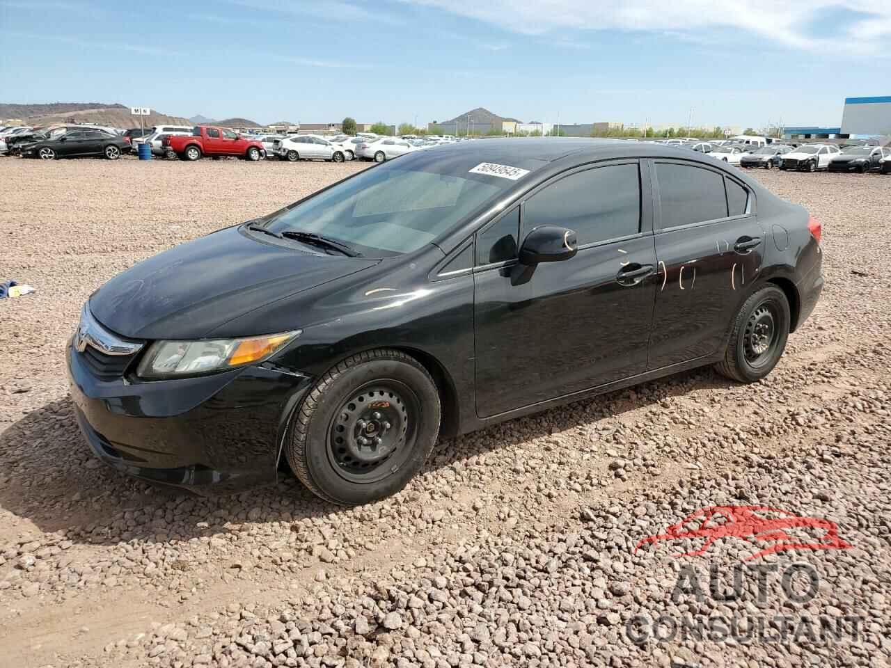 HONDA CIVIC 2012 - 19XFB2F53CE365514