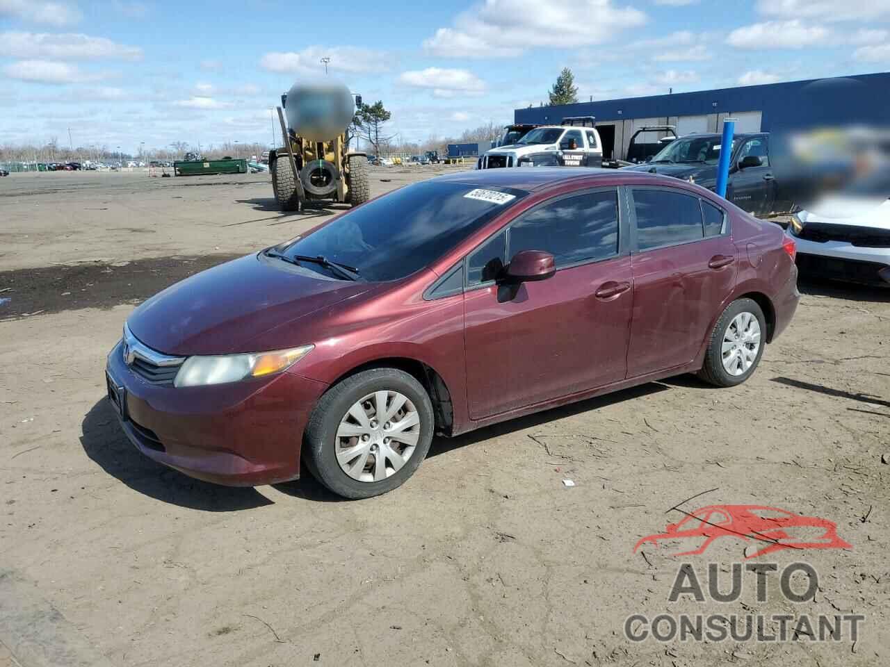 HONDA CIVIC 2012 - 2HGFB2F54CH582673